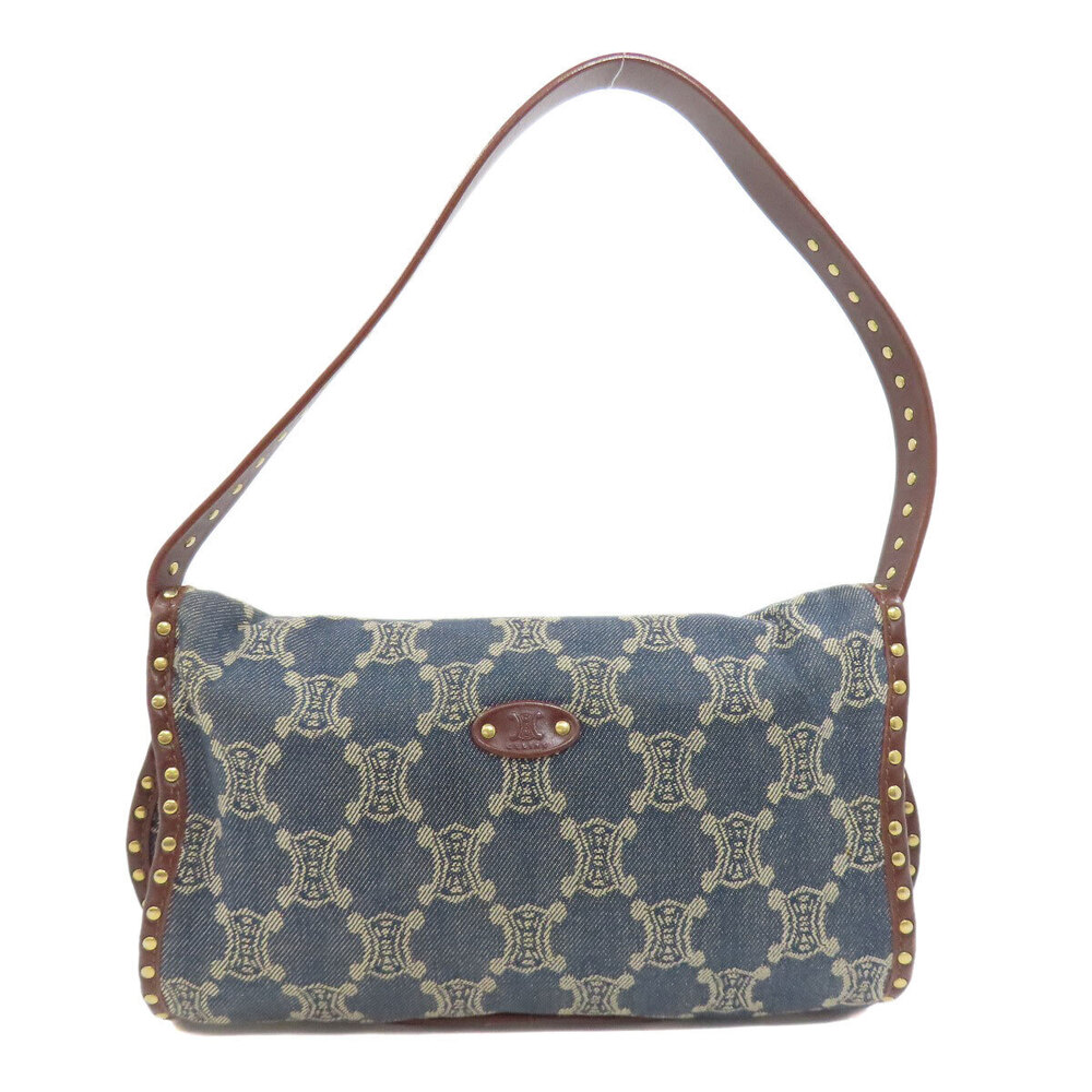 Celine Shoulder Bag Denim One Hobo Macadam